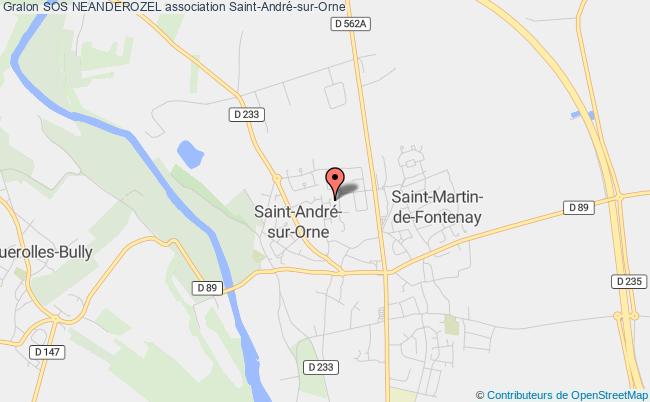 plan association Sos Neanderozel Saint-André-sur-Orne