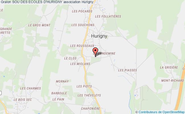 plan association Sou Des Ecoles D'hurigny Hurigny