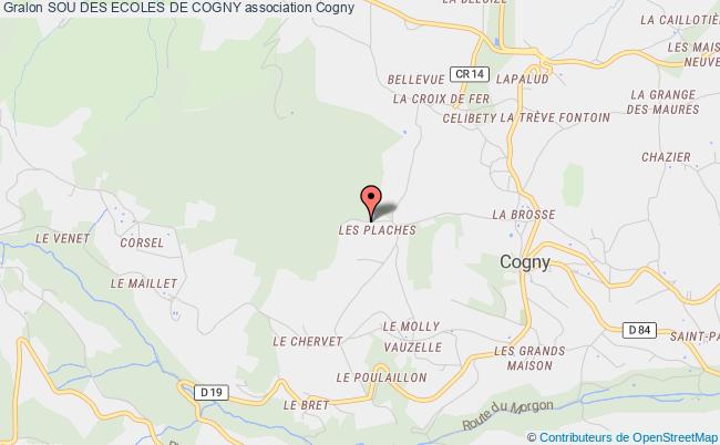 plan association Sou Des Ecoles De Cogny Cogny