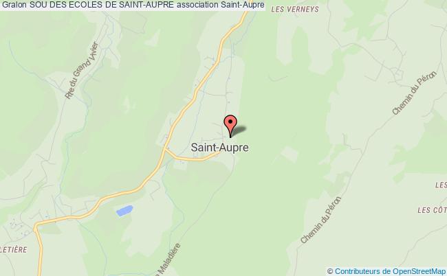 plan association Sou Des Ecoles De Saint-aupre Saint-Aupre