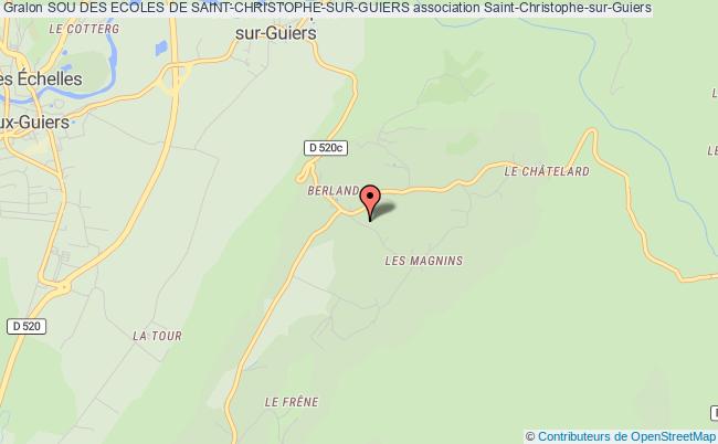 plan association Sou Des Ecoles De Saint-christophe-sur-guiers Saint-Christophe-sur-Guiers