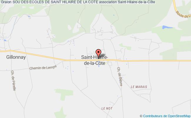 plan association Sou Des Ecoles De Saint Hilaire De La Cote Saint-Hilaire-de-la-Côte