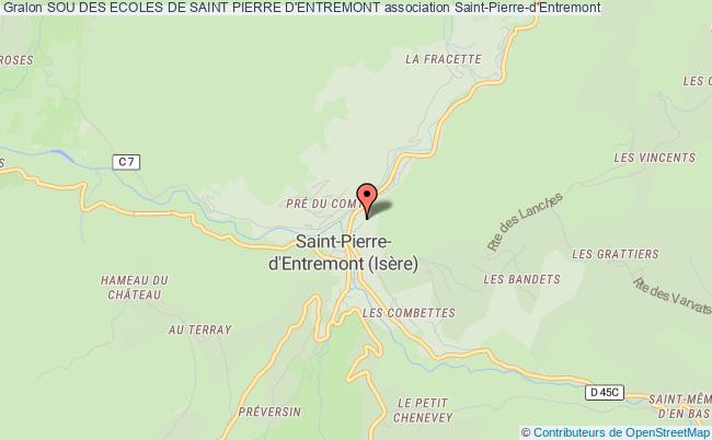 plan association Sou Des Ecoles De Saint Pierre D'entremont Saint-Pierre-d'Entremont