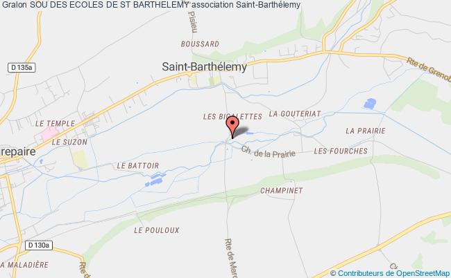 plan association Sou Des Ecoles De St Barthelemy Saint-Barthélemy