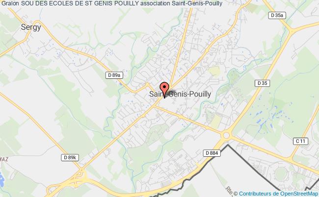 plan association Sou Des Ecoles De St Genis Pouilly Saint-Genis-Pouilly