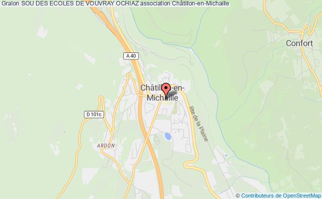 plan association Sou Des Ecoles De Vouvray Ochiaz Châtillon-en-Michaille