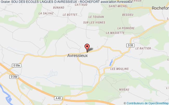 SOU DES ECOLES LAIQUES D AVRESSIEUX - ROCHEFORT