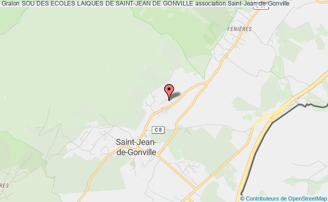 plan association Sou Des Ecoles Laiques De Saint-jean De Gonville Saint-Jean-de-Gonville