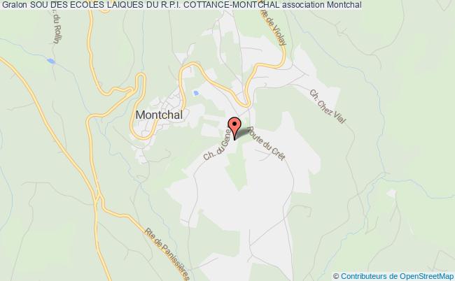 plan association Sou Des Ecoles Laiques Du R.p.i. Cottance-montchal Montchal