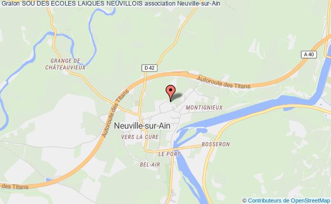 plan association Sou Des Ecoles Laiques Neuvillois Neuville-sur-Ain