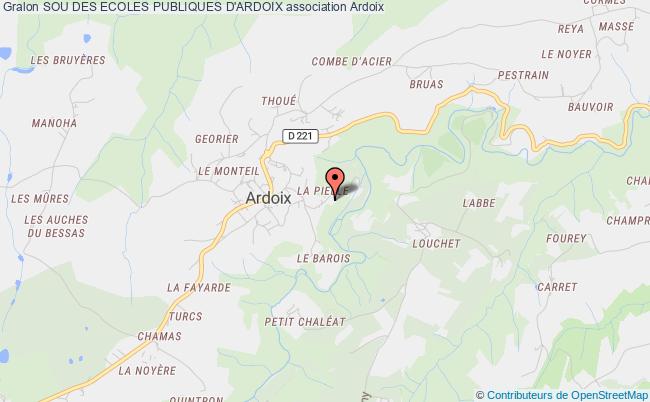 SOU DES ECOLES PUBLIQUES D'ARDOIX
