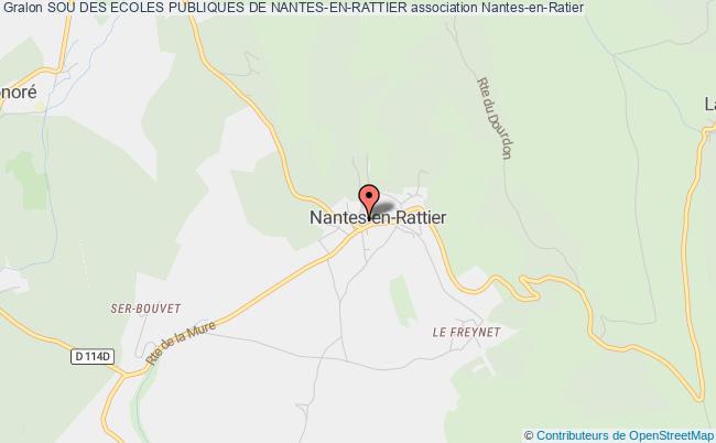 plan association Sou Des Ecoles Publiques De Nantes-en-rattier Nantes-en-Ratier