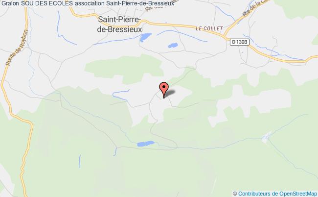 plan association Sou Des Ecoles Saint-Pierre-de-Bressieux