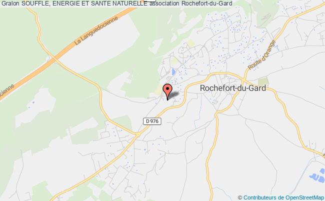 plan association Souffle, Energie Et Sante Naturelle Rochefort-du-Gard