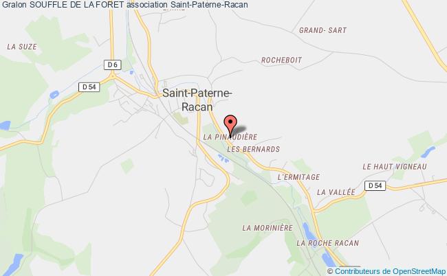 plan association Souffle De La Foret Saint-Paterne-Racan