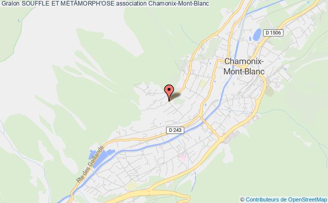 plan association Souffle Et MÉtÂmorph'ose Chamonix-Mont-Blanc