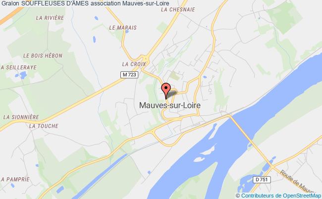 plan association Souffleuses D'Âmes Mauves-sur-Loire