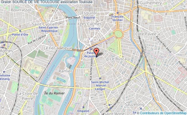 plan association Source De Vie Toulouse Toulouse
