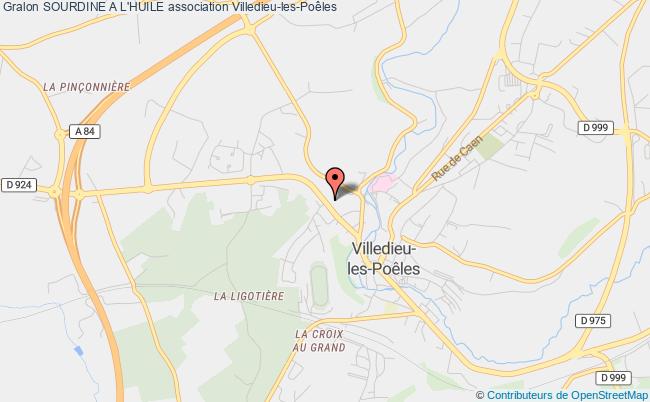 plan association Sourdine A L'huile Villedieu-les-Poêles-Rouffigny