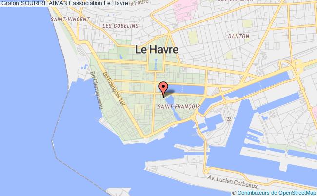plan association Sourire Aimant Le    Havre