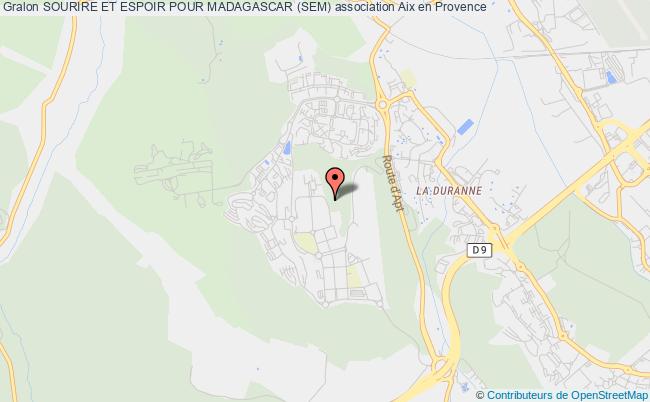 plan association Sourire Et Espoir Pour Madagascar (sem) Aix-en-Provence