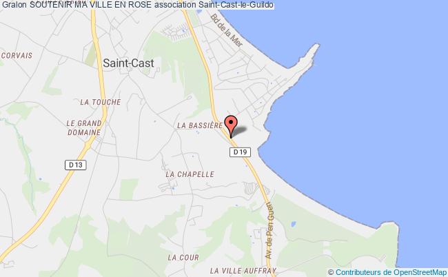 plan association Soutenir Ma Ville En Rose Saint-Cast-le-Guildo