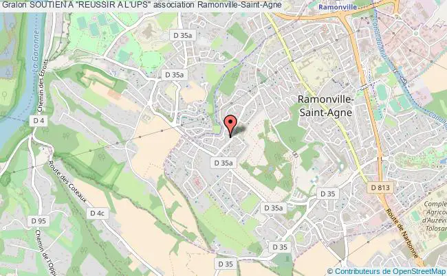 plan association Soutien A "reussir A L'ups" Ramonville-Saint-Agne