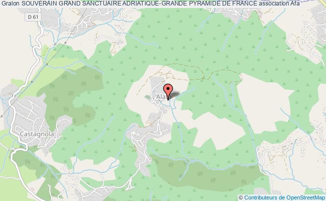 SOUVERAIN GRAND SANCTUAIRE ADRIATIQUE-GRANDE PYRAMIDE DE FRANCE