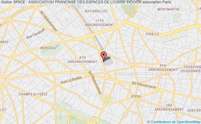 plan association Space : Association Francaise Des Espaces De Loisirs Indoor PARIS