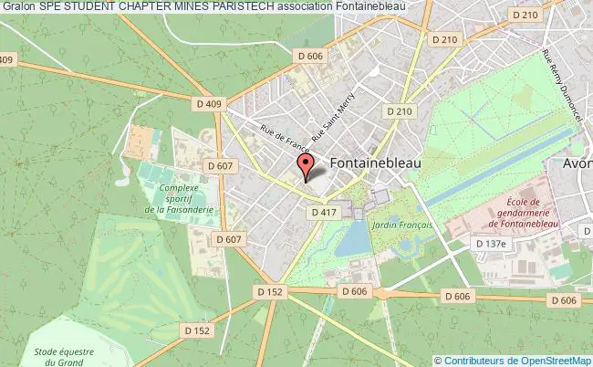 plan association Spe Student Chapter Mines Paristech Fontainebleau