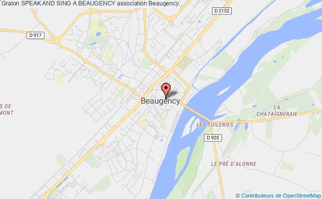 plan association Speak And Sing A Beaugency Beaugency