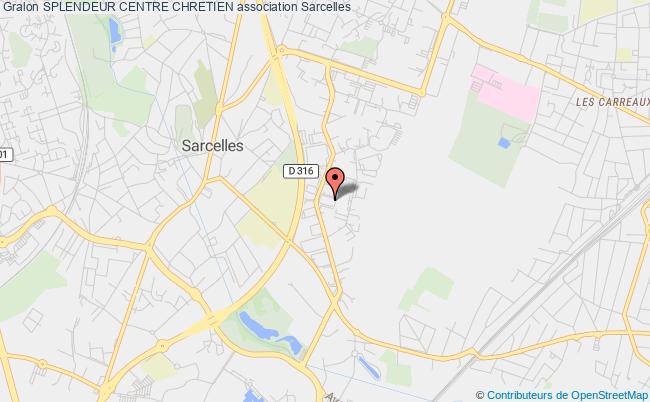 plan association Splendeur Centre Chretien Sarcelles