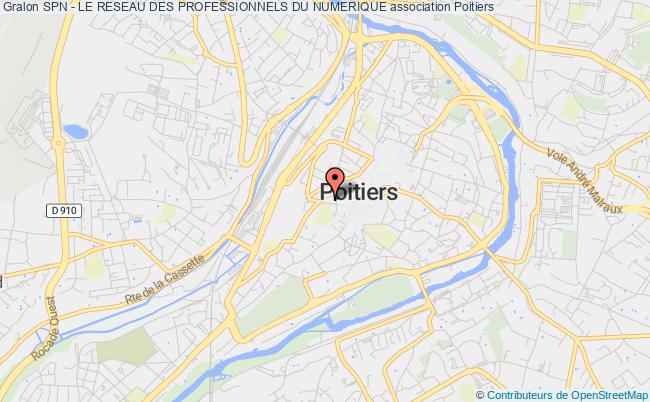 plan association Spn - Le Reseau Des Professionnels Du Numerique Poitiers