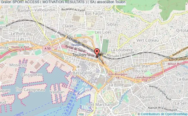 plan association Sport Access ( Motivation Resultats ) ( Sa) Toulon