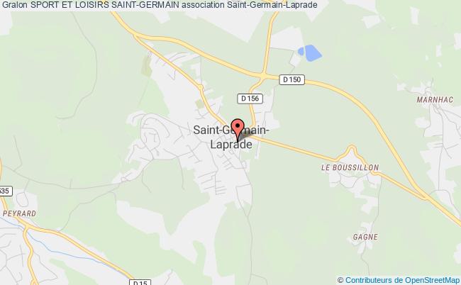plan association Sport Et Loisirs Saint-germain Saint-Germain-Laprade