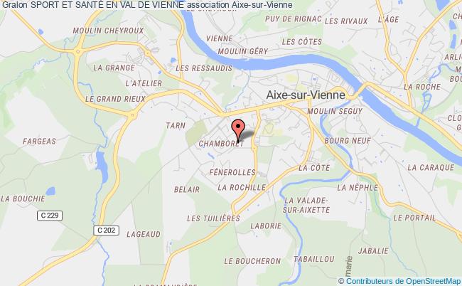 plan association Sport Et SantÉ En Val De Vienne Aixe-sur-Vienne