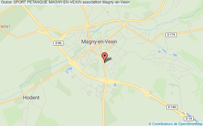 plan association Sport Petanque Magny-en-vexin Magny-en-Vexin