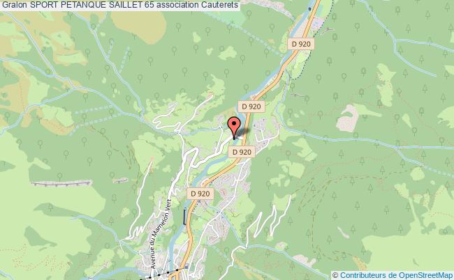 SPORT PETANQUE SAILLET 65