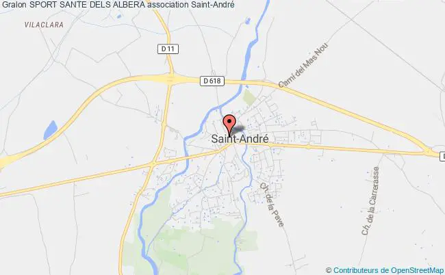 plan association Sport Sante Dels Albera Saint-André