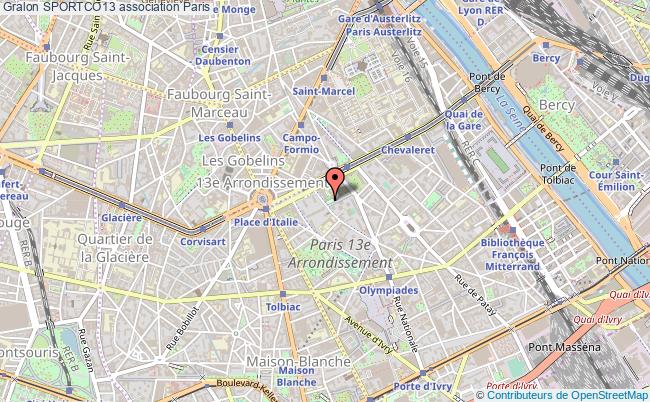 plan association Sportco13 Paris