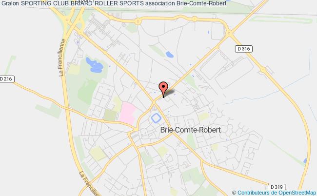 plan association Sporting Club Briard Roller Sports Brie-Comte-Robert