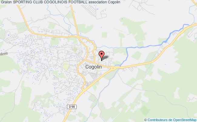plan association Sporting Club Cogolinois Football Cogolin