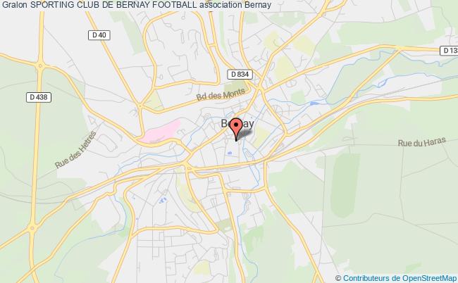 plan association Sporting Club De Bernay Football Bernay