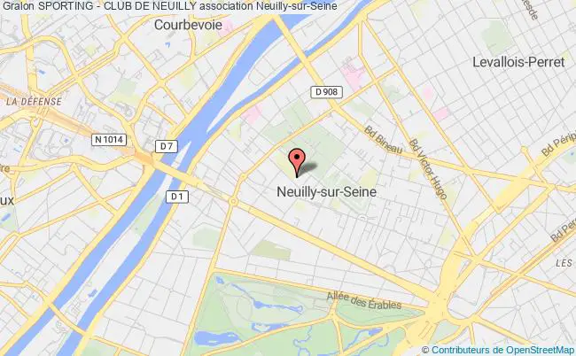 plan association Sporting - Club De Neuilly Neuilly-sur-Seine