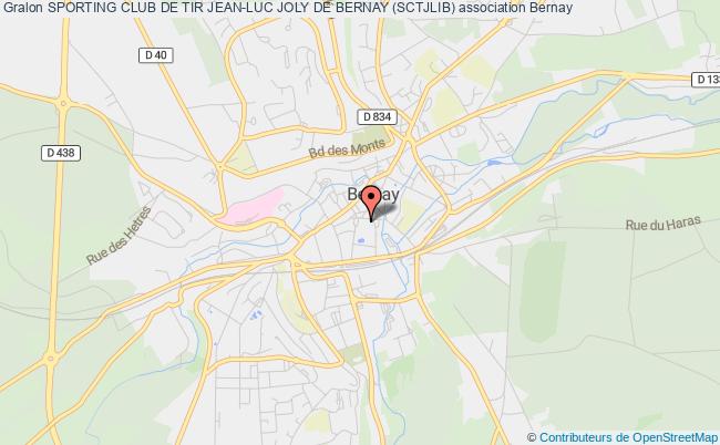 plan association Sporting Club De Tir Jean-luc Joly De Bernay (sctjlib) Bernay