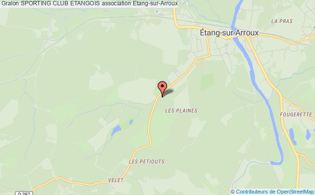 plan association Sporting Club Etangois Étang-sur-Arroux