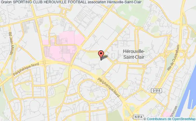 plan association Sporting Club Herouville Football Hérouville-Saint-Clair
