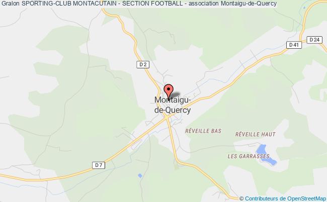 SPORTING-CLUB MONTACUTAIN - SECTION FOOTBALL -