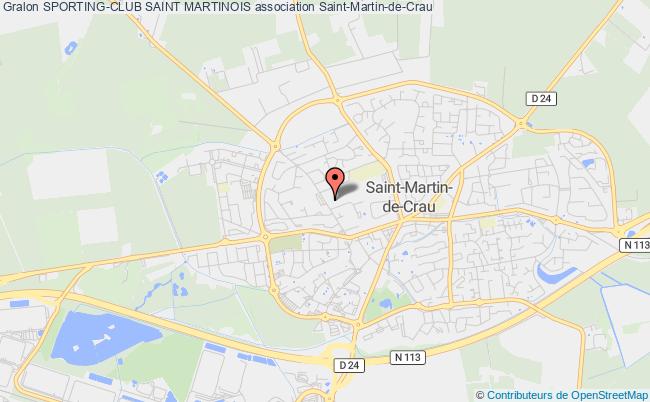 plan association Sporting-club Saint Martinois Saint-Martin-de-Crau