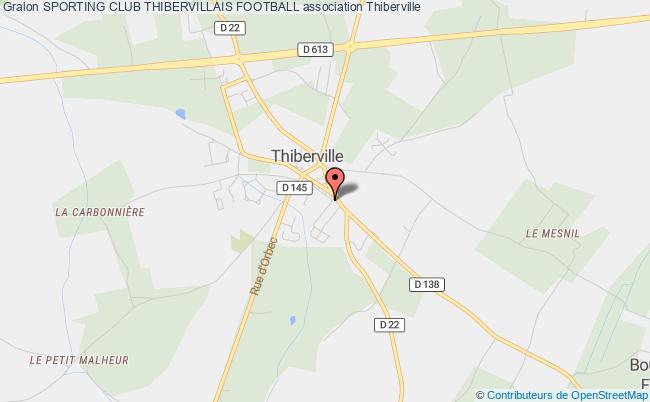 plan association Sporting Club Thibervillais Football Thiberville